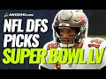 NFL DFS PICKS: 3 HOURS OF LIVE SUPER BOWL LV SHOWDOWN STRATEGY & TOP PLAYS DRAFTKINGS & FANDUEL