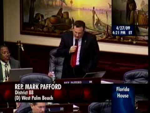 Mark Pafford debates HB 1219 a bill that would allow drilling off the coast of Florida