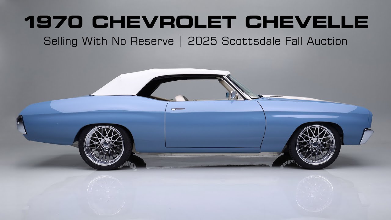 FIRST LOOK // 1970 Chevrolet Chevelle Convertible - BARRETT