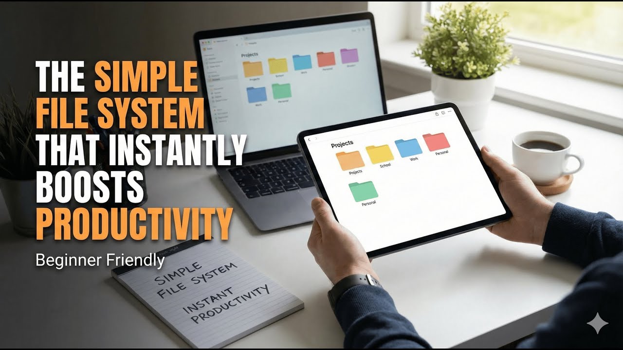 The Simple File System That Instantly Boosts Productivity (Beginner ...