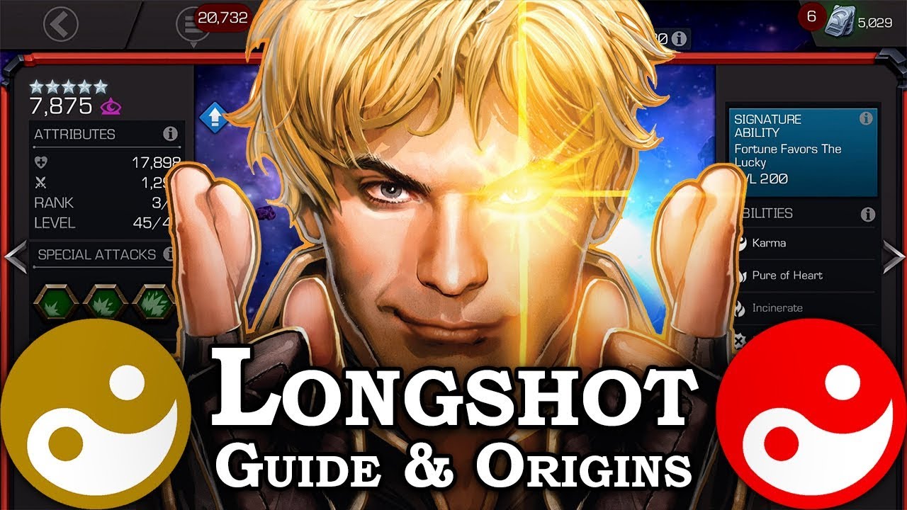 Longshot Guide & Origins | Marvel Contest of Champions