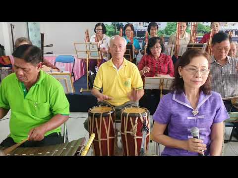 จิตอาสา โรงพยาบาลพหลพลพยุหเสนา แสดงดนตรีไทยอังกะลุง "เพลงรำบายศรี"