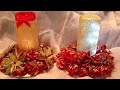 DIY🌺 centro de Navidad, por 1 euro , paso a paso