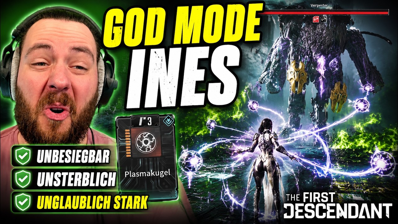 GOD MODE mit PLASMAKUGEL 😈 Unkillable INES Build | TFhe First ...