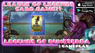 League of Legends Card Game?! | Legends of Runeterra First Look Gameplay! screenshot 3