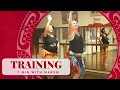 Non stop 7 min  tahitian dance training