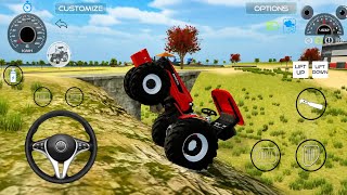 🚜 Tractor Game Extreme Stunt 😱 | Hill Climb Challenge | Real Tractor Driving Game 3D screenshot 4