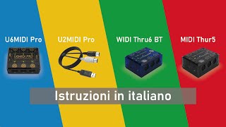 Introduzione allinterfaccia USB MIDI CME - Italiano