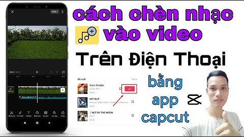 Cách Chèn Nhạc Vào Video Trên Điện Thoại Bằng Capcut Mới Nhất 2022 | Tân tivi