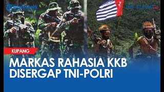 KKB Bangun Markas Rahasia di Tengah Lembah, Disergap TNI-Polri, KKB Lari Terpontang Panting