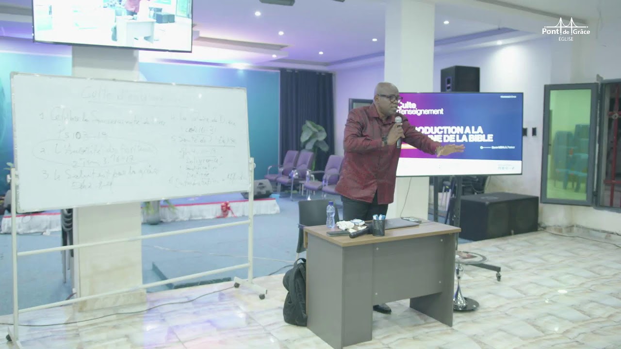 ENSEIGNEMENT BIBLIQUE - INTRODUCTION À LA DOCTRINE DE LA BIBLE - BARON MBALA