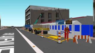 Site Logistics Animation