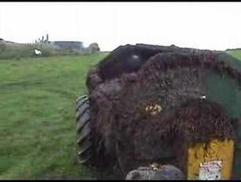 Dung spreading with New Holland