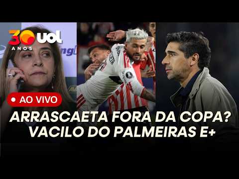 ARRASCAETA FORA DA COPA? O ERRO FATAL DO PALMEIRAS; LEILA X LIBRA; DEMISSÃO NO SÃO PAULO? E+ — football video