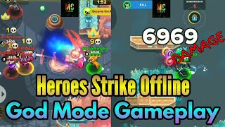 Heroes Strike Offline God Mode Gameplay screenshot 4