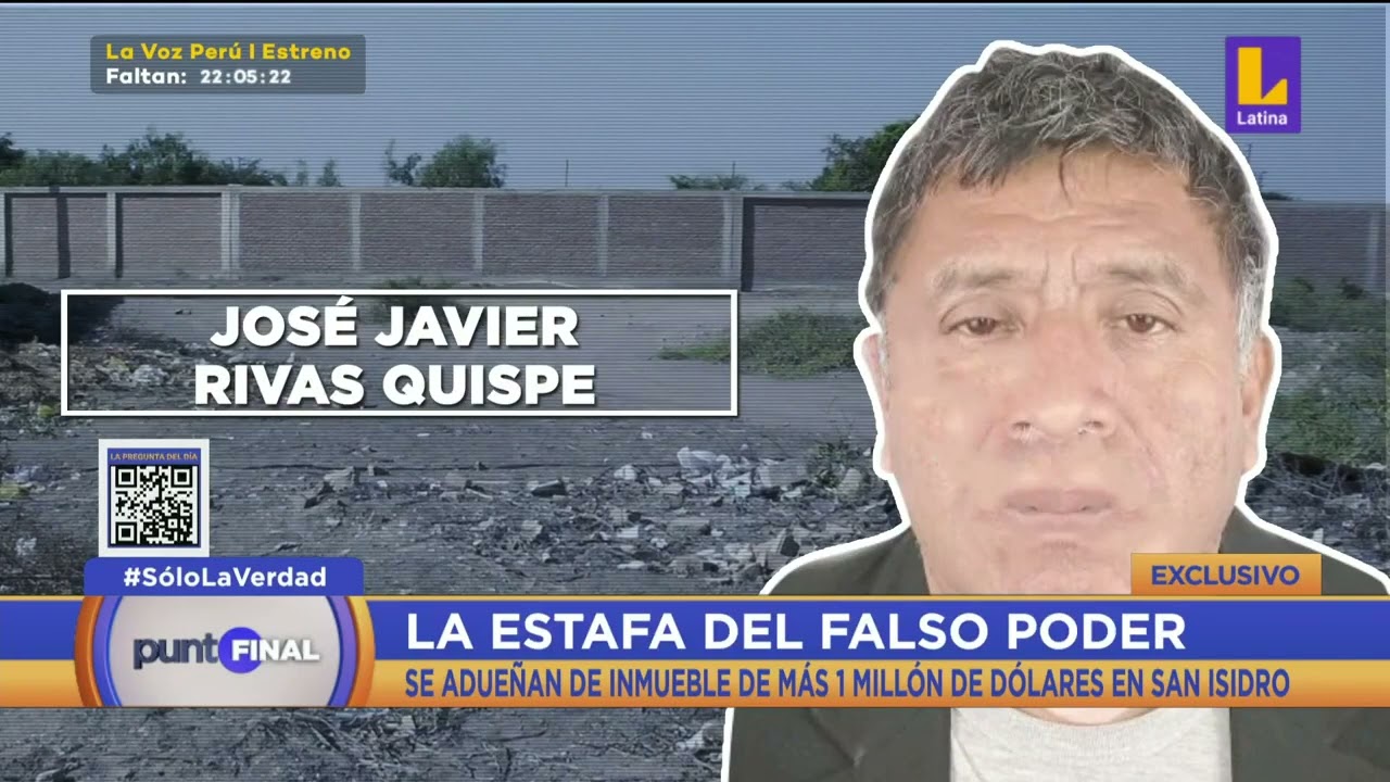 🟠🔵 La estafa del falso poder, sujetos se adueñan de inmueble valorizado en un millón de dólares
