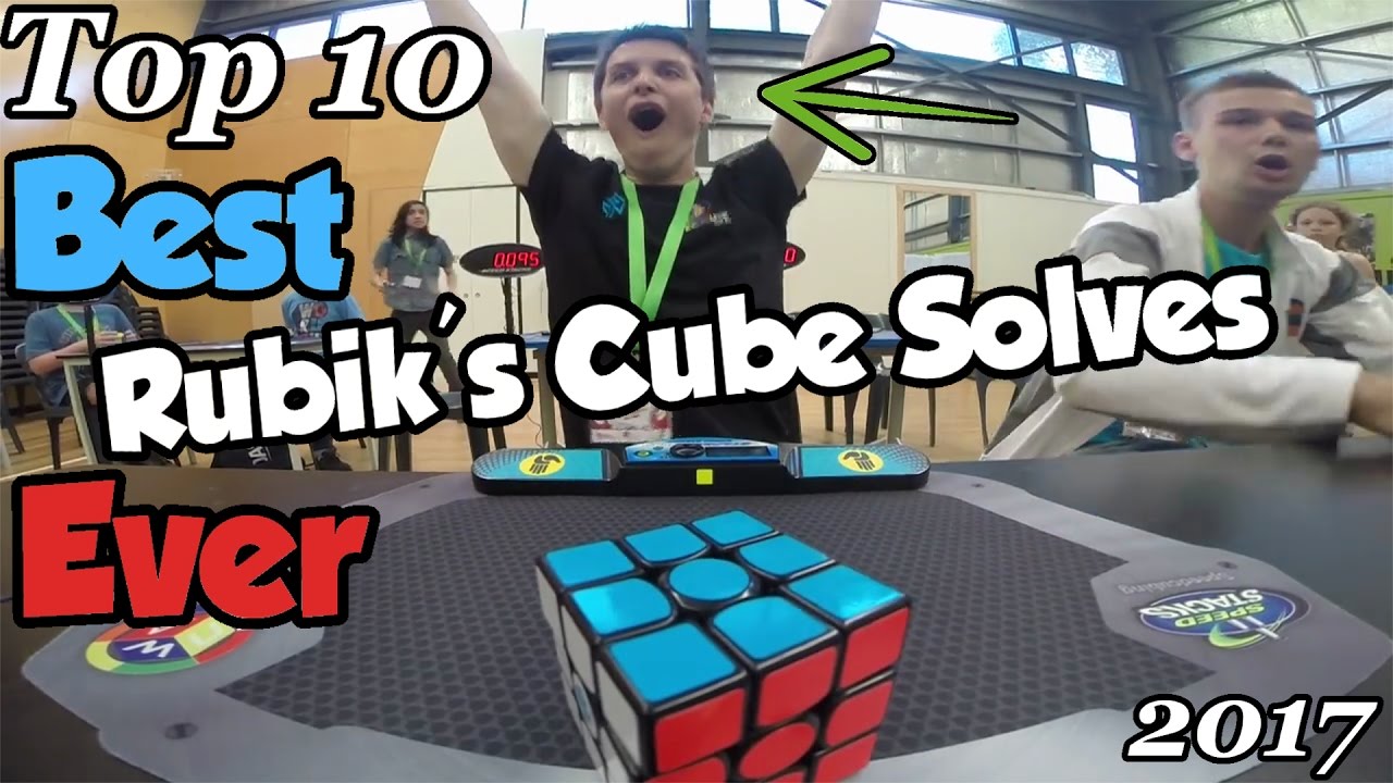 A nueve prototipo Mal Top 10 of BEST Rubik's Cube Solves Ever ! (2017) - YouTube