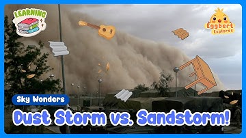 Dust Storms & Sandstorms Explained! 🌪️ Weather Safety & Fun Facts for Kids