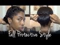 Protective Style for Fall | Protective Styling Relaxed &amp; Natural Hair