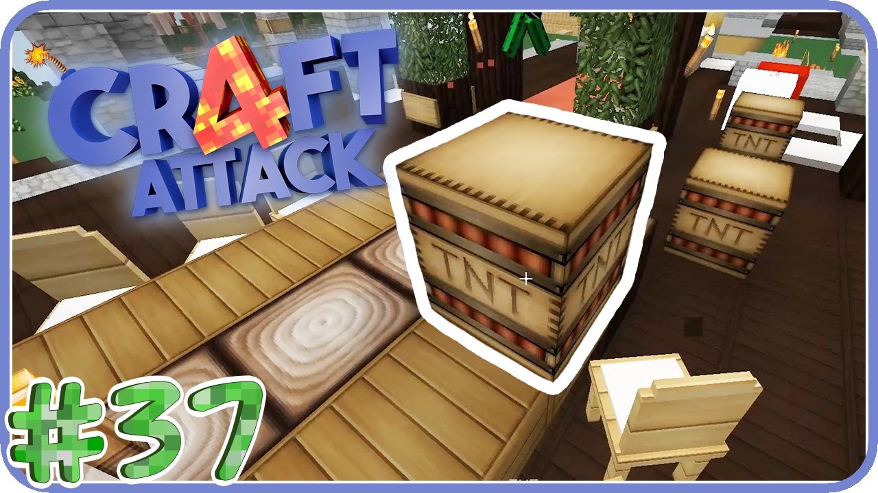 💥 Ich habe Rewi's Haus gesprengt 💥 - CraftAttack 4 #37