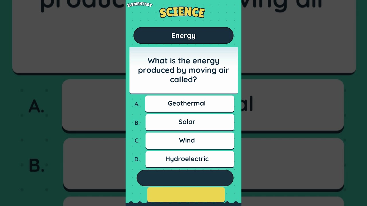 Energy Essentials: Interactive Science Quiz for Elementary Students | Explore & Learn! 