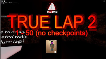 TRUE LAP 2 1-50 NO CHECKPOINTS | PM 6:06:06.606