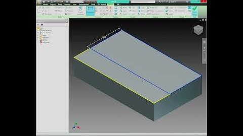 Autodesk Inventor 2012 Tutorial Part 1: Simple Parts