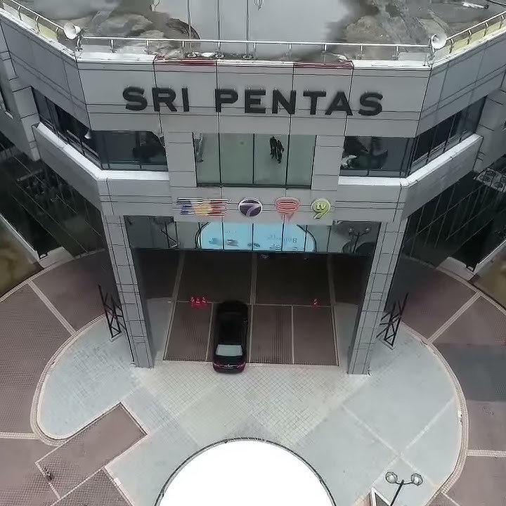 Sri Pentas TV3 establish Drone shot . 2018 / 2019
