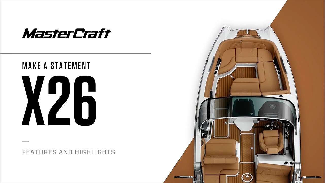 2021 MasterCraft X26 - Review, Test Drive & Wakes