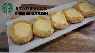 Starbucks Cheese Danish | COPYCAT | PASTRY IDEAS | BREAKFAST
