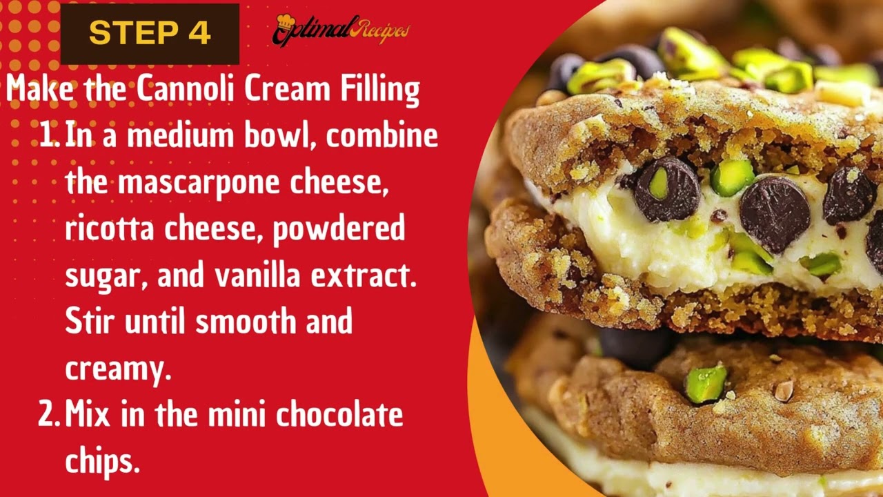 Cannoli Cream Sandwich Cookies Recipe – Best Dessert Treat Ever!