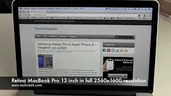 Retina MacBook Pro 13 inch in full 2560x1600 resolution, 13 or 15 inch Retina MacBook Pro? (2015), 2013 MacBook Pro Retina 13" VS 2012 MacBook Pro 13" Full In-Depth Comparison, Macbook Pro 13" Retina Screen Replacement. Step By Step Tutorial., Macbook Pro Retina 13" A1425 A1502 Screen replacement