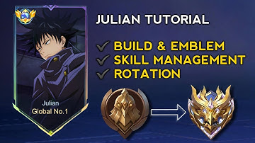 HOW TO MASTER JULIAN - DOMINATE EVERY MATCH LIKE A PRO! (easy guide for beginners) - MLBB