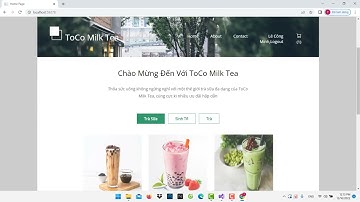 Trình bày đồ án lập trình Web