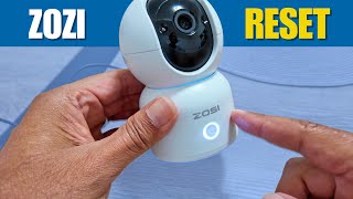 How to reset Zosi Camera [Model 518]