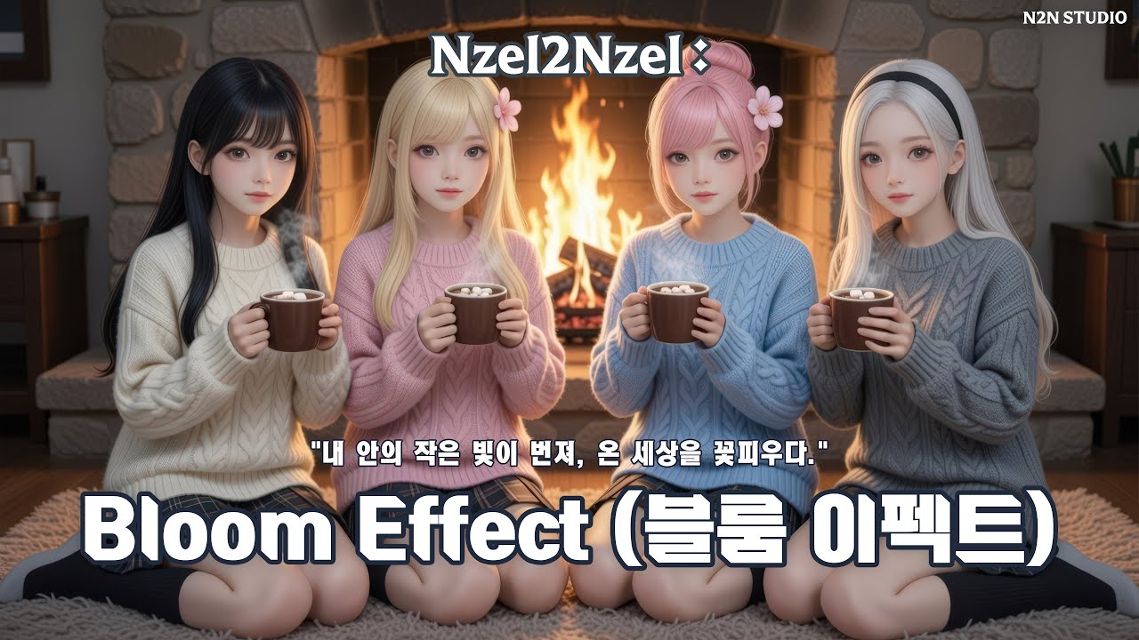 AI K-popㅣ[M/V] Bloom Effect (블룸 이펙트) - 내 안의 작은 빛이 번져, 온 세상을 꽃피우다. 🌸✨💕