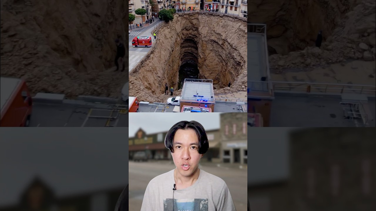 В США земля начинает разверзаться и поглощать людей…