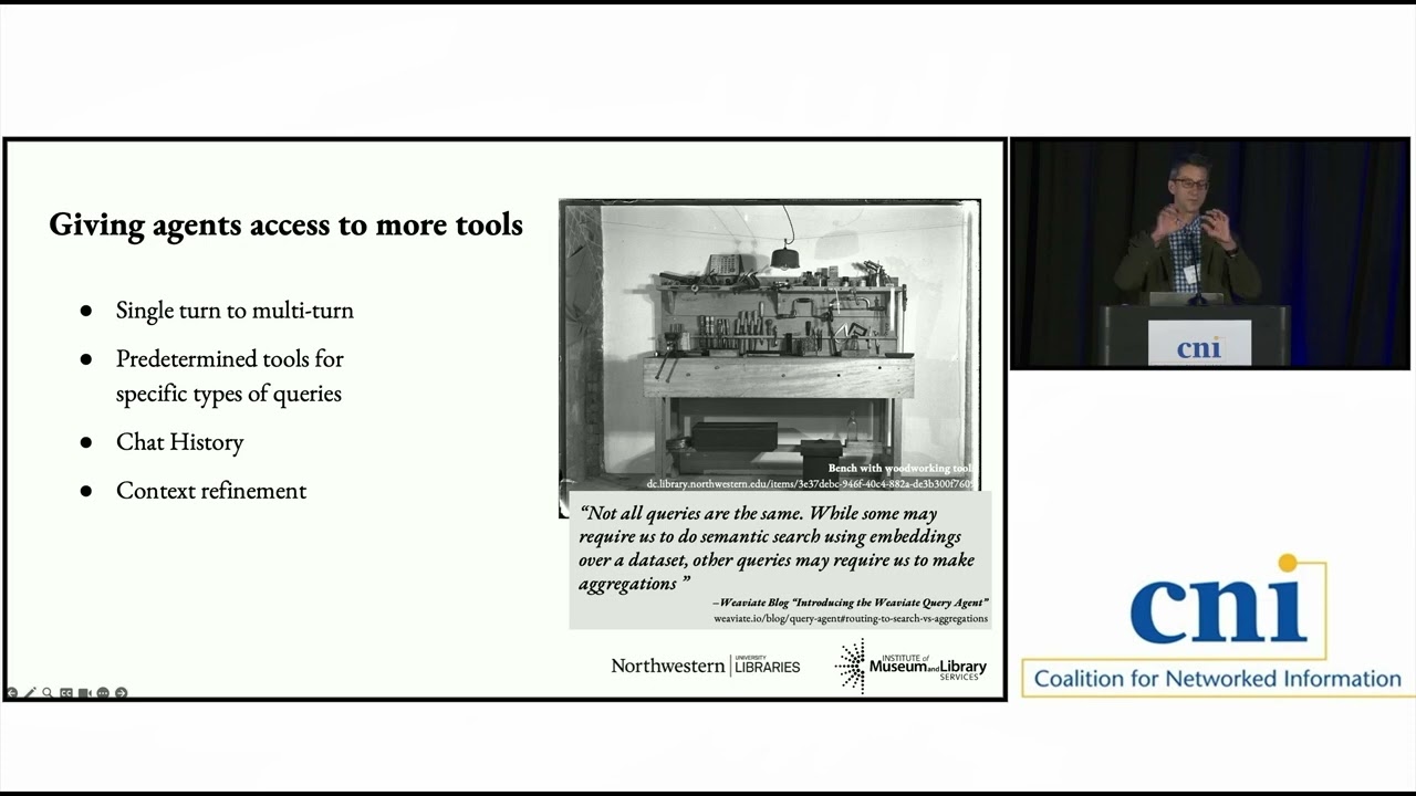 Continuing the Conversation: Leveraging Gen AI Tools and Semantic Search for Digital Collections