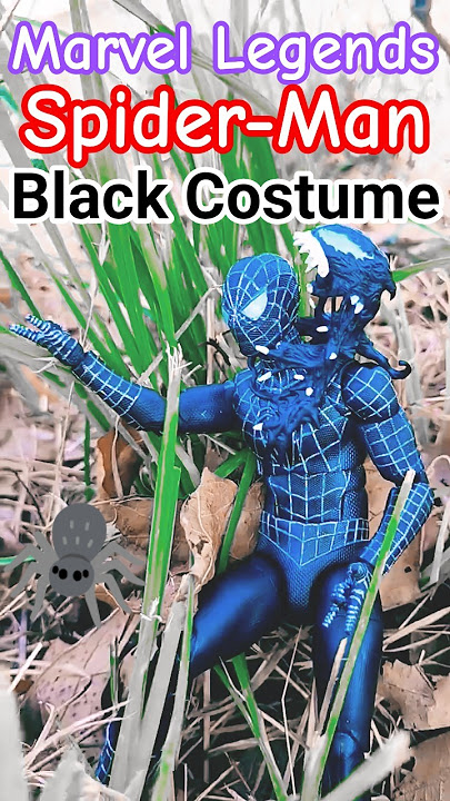 ✓ 🕷️ (Black Costume Spider-Man) | Marvel Legends | Hasbro | Spider-Man 3 | Tobey Maguire