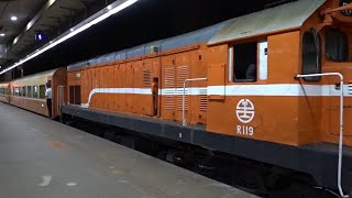 2020‎-‎10‎-‎18‎ 新左營車站莒光號(本務R119)3B出站及EMU800(867+868)2A進站