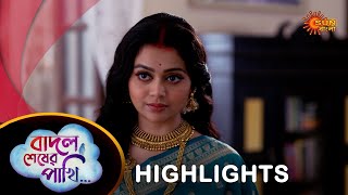 Badal Sesher Pakhi  - Highlights | 13 May 2024| Full Ep FREE on SUN NXT | Sun Bangla Serial