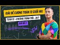 Toán 12 Ôn Tập HKI: Đề 2:  Bí Kíp Giải Đề Đạt Điểm Cao! Chương Trình Mới 2024 | #toán12 #giaitoan