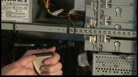 Computer Upgrades & Repairs : How to Connect a DVD Player to a Computer