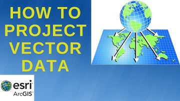 ArcGIS T7: How To Project Vector Data (Shapefiles)