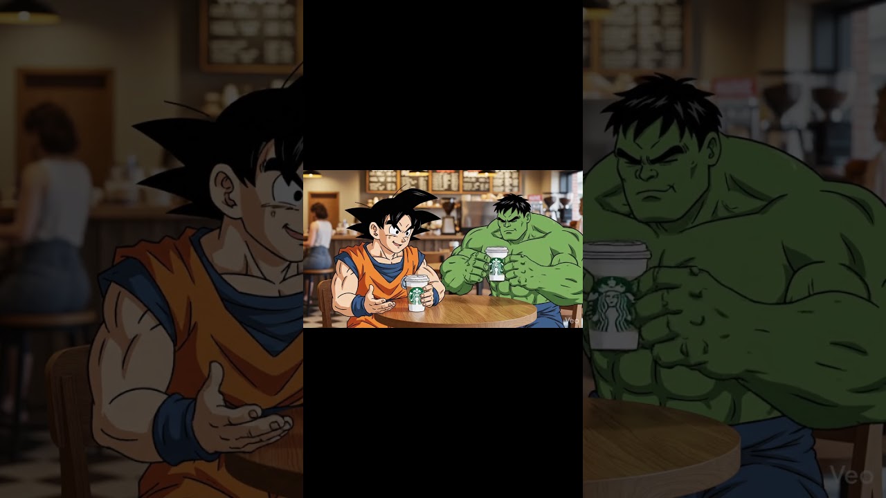 Goku Meets Hulk in America! | Emotional Anime Vlog + Fun Moments 🇺🇸☕