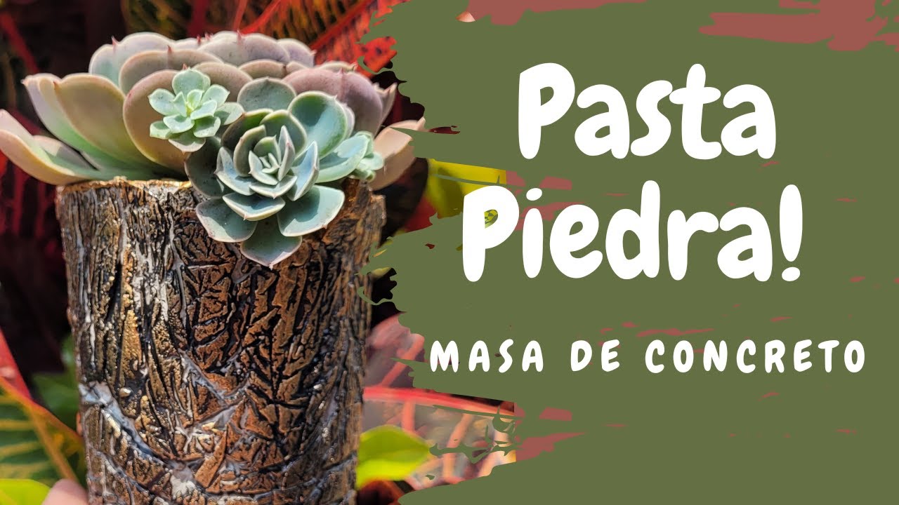 Каменная паста // Бетонная масса для лепки