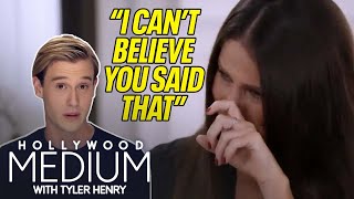 Tyler Henry Proves Love Still Exists After Death in EMOTIONAL Soleil Moon Frye Reading   E!