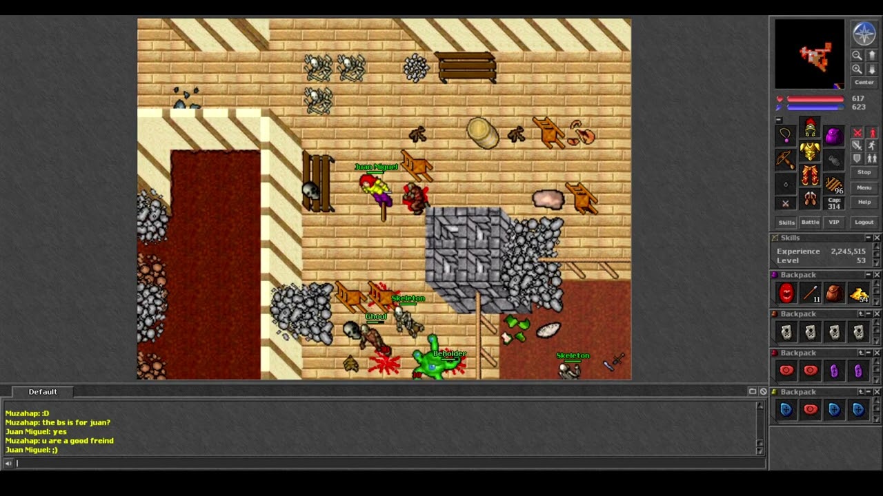 Old Tibia   Classic Quests Bright Sword 7 26 2004 Secura