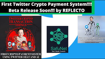 Send and Swap Crypto Using Twitter!!! Reflecto