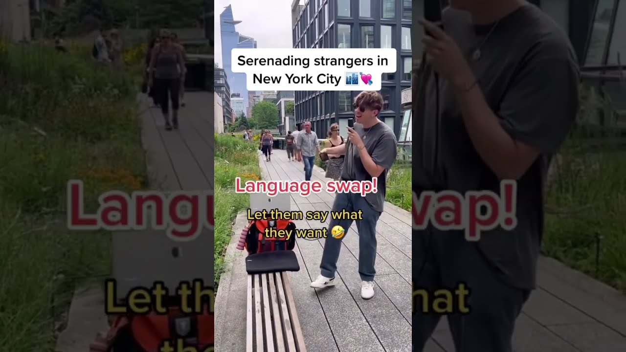 SERENADING STRANGERS IN NEW YORK 